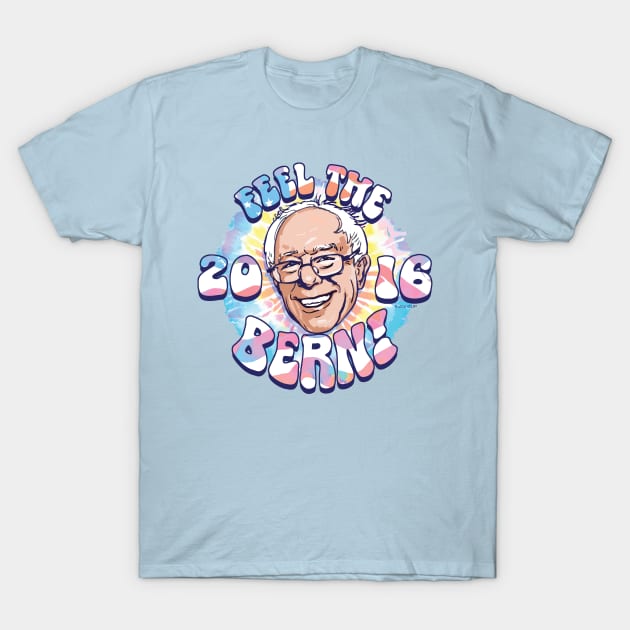Bernie Sanders Feel The Bern 2016 T-Shirt by Mudge